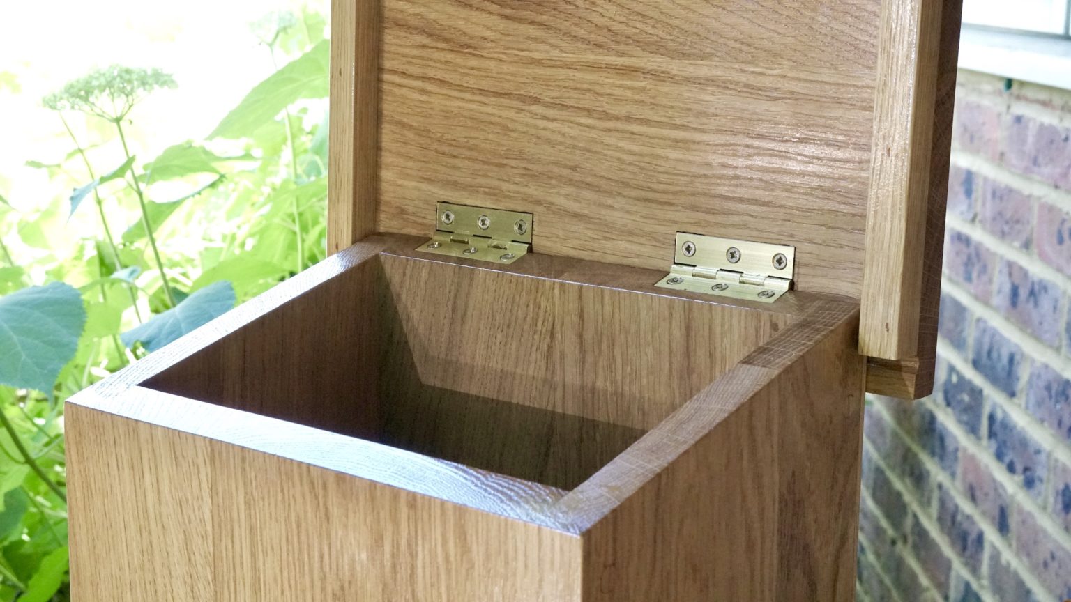 Personalised Wooden Post Box With Lock | MakeMeSomethingSpecial