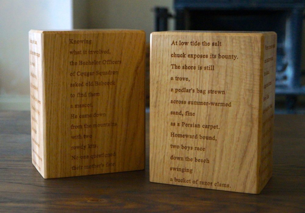 Personalised Wooden Bookends from MakeMeSomethingSpecial.com