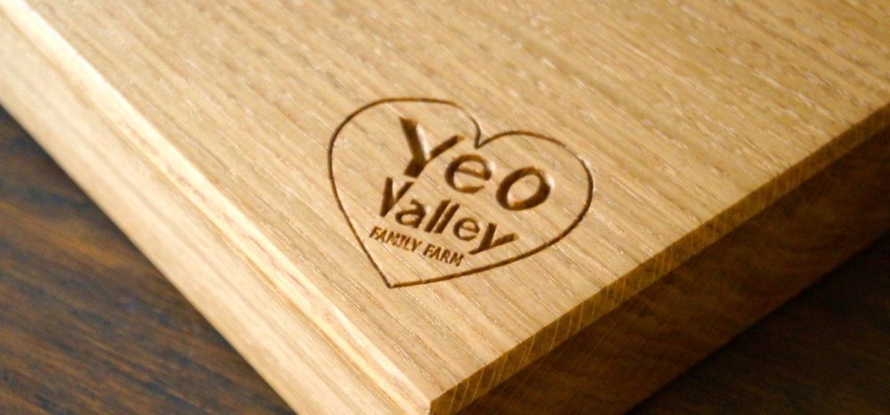 Yeo Valley - Engraved Oak Chopping Board