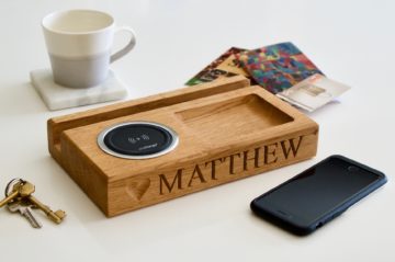Wooden Wireless Phone Chargers