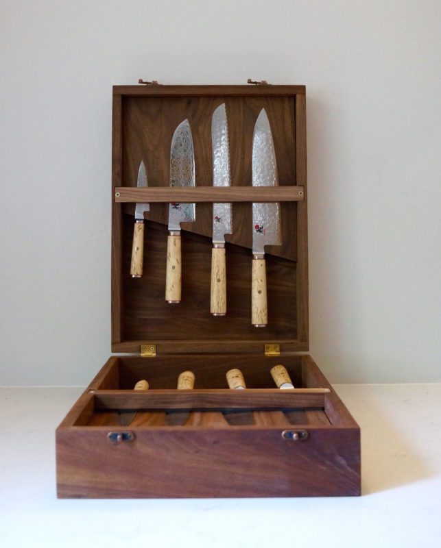 Wooden Knife Box - Custom Made