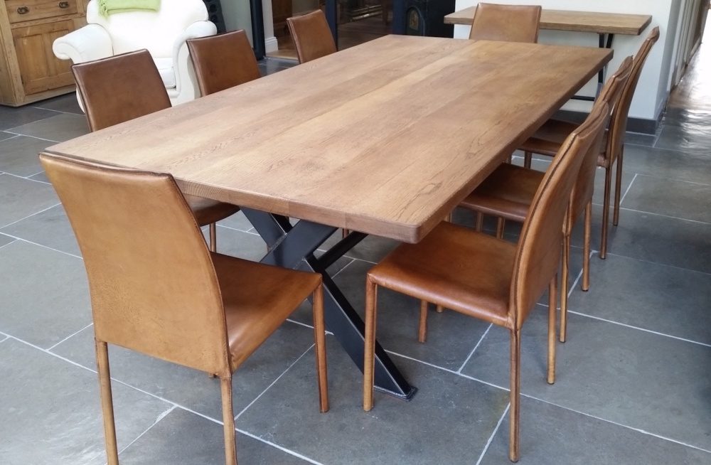 bespoke handmade dining tables oak