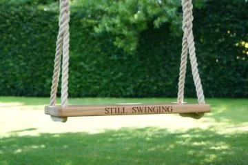 Personalised Wooden Garden Swings