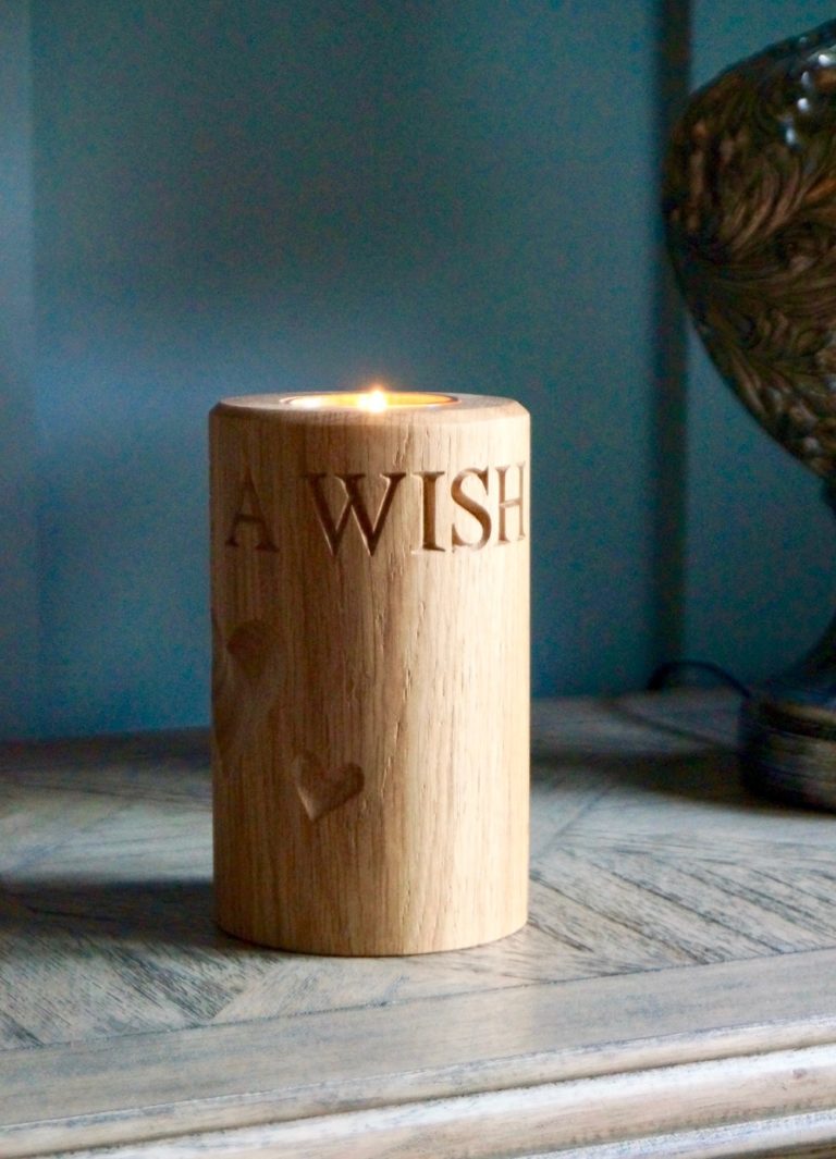 Personalised Pillar Tea Light Holders