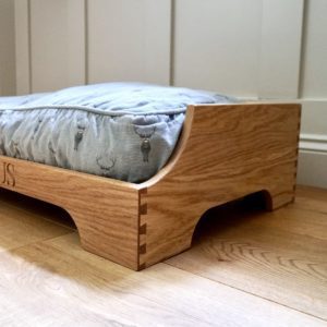 Personalised Wooden Dog Bed | MakeMeSomethingSpecial